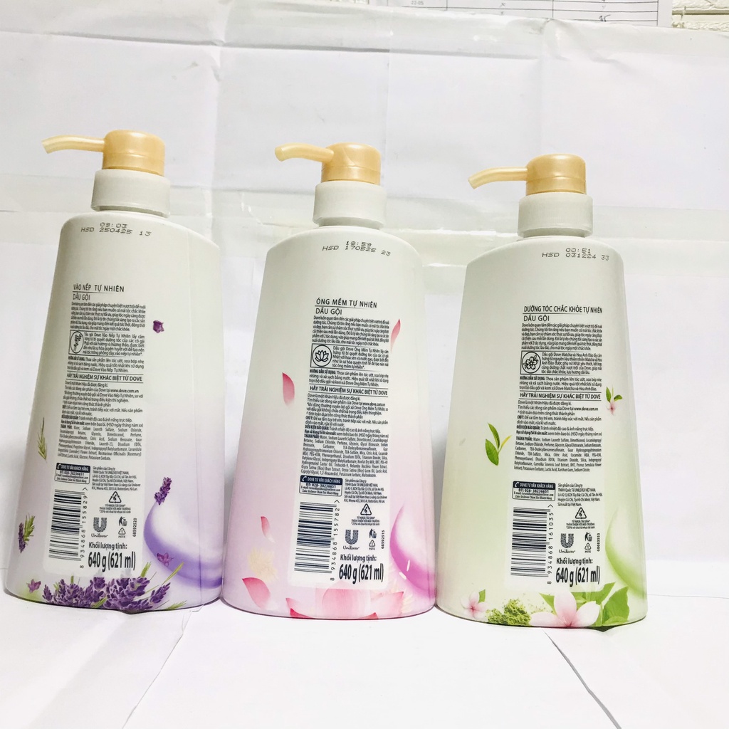 Dầu gội Dove Hương Hoa - Phục Hồi Hư Tổn 640g