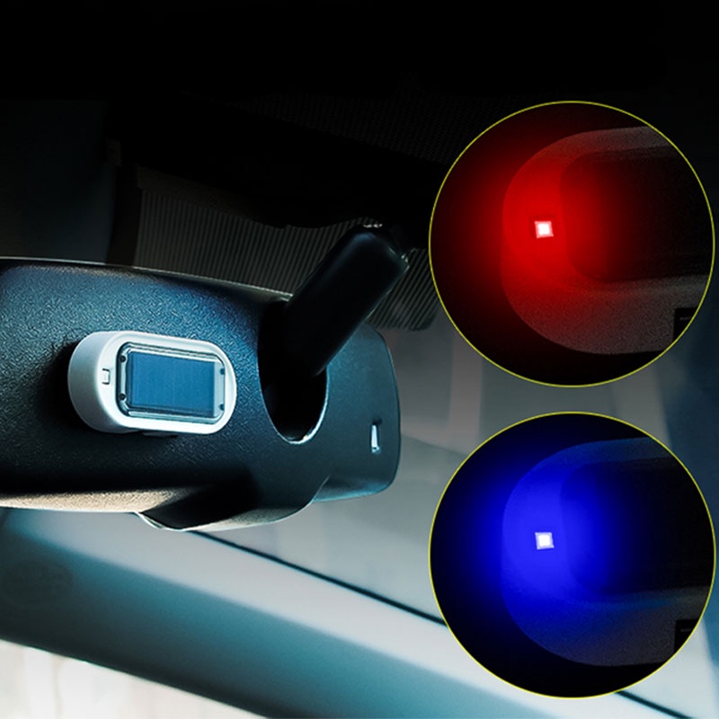 SEAMETAL Đèn LED Cảnh Báo Chống Trộm Không Dây Sử Dụng Năng Lượng Mặt Trời