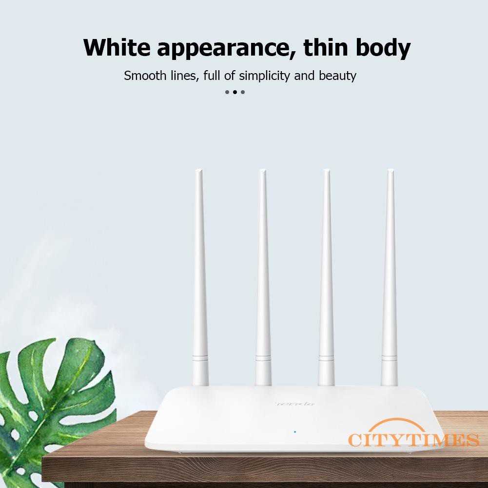 〖Ci〗 Tenda F6 300M WiFi Router 4x 5dBi Antennas 2.4GHz Wireless Signal Extender | WebRaoVat - webraovat.net.vn