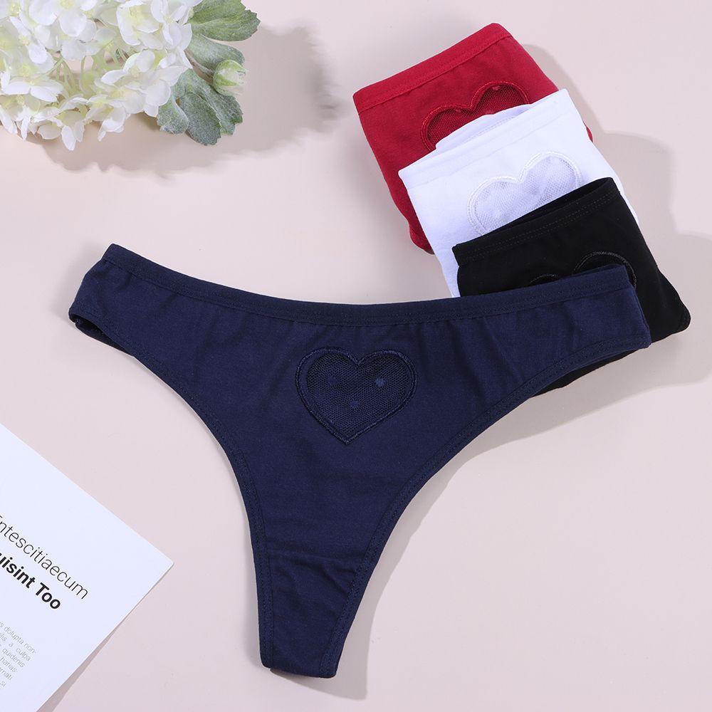 Quần Lót Ren Hình Trái Tim Gợi Cảm Cho Nữ