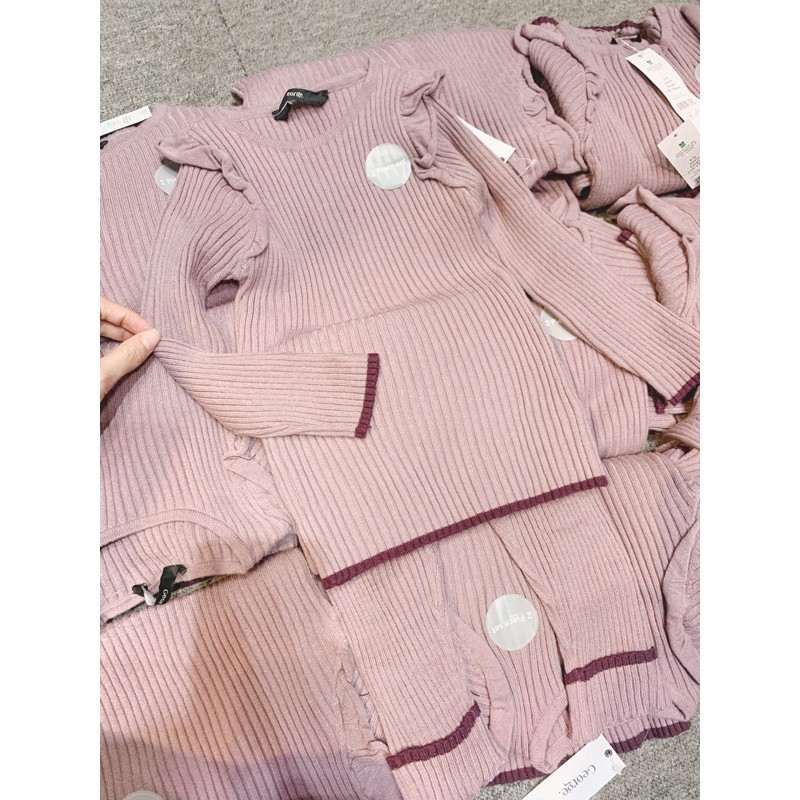 Bộ len george bé gái