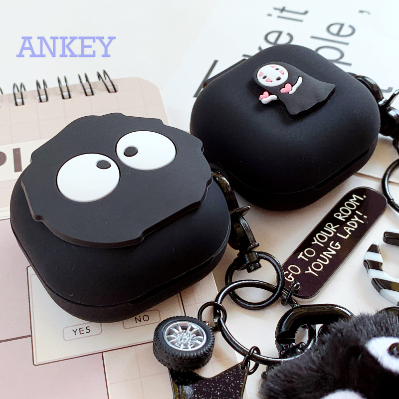 Samsung galaxy buds live / buds pro / buds 2 Vỏ bảo vệ hộp tai nghe silicon kiểu hoạt hình Spirited Away độc đáo cho