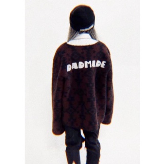 Áo Khoác: BACK LOGO CARDIGAN