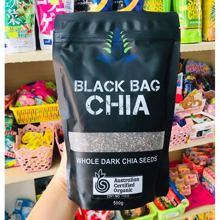 Hạt Chia Seed Đen Black Bag Gói 500G