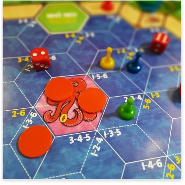 Boardgame-Đi tìm kho báu mini Foxi-Đồ chơi trẻ em thông minh sáng tạo-phát triển IQ cao