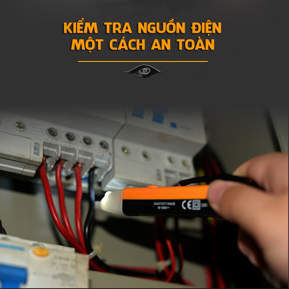 Bút thử điện thế hệ mới VD02 tặng kèm pin