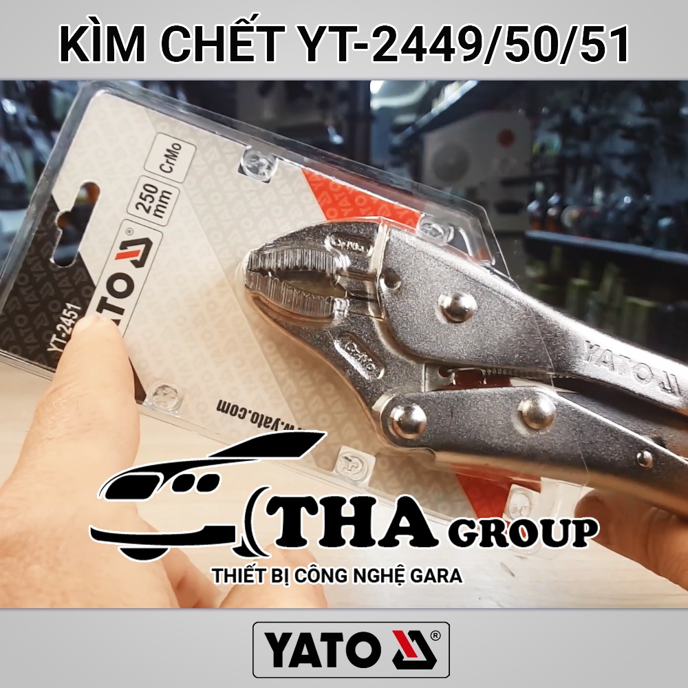 KÌM CHẾT 5&quot; 125MM YATO YT-2449/2450/2451