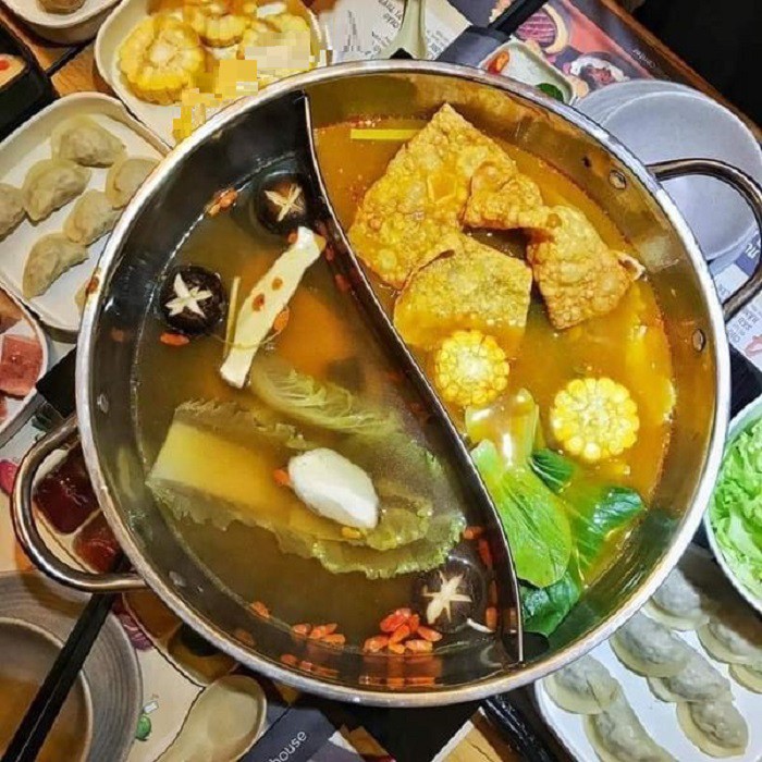 Nồi lẩu 2 ngăn 30cm