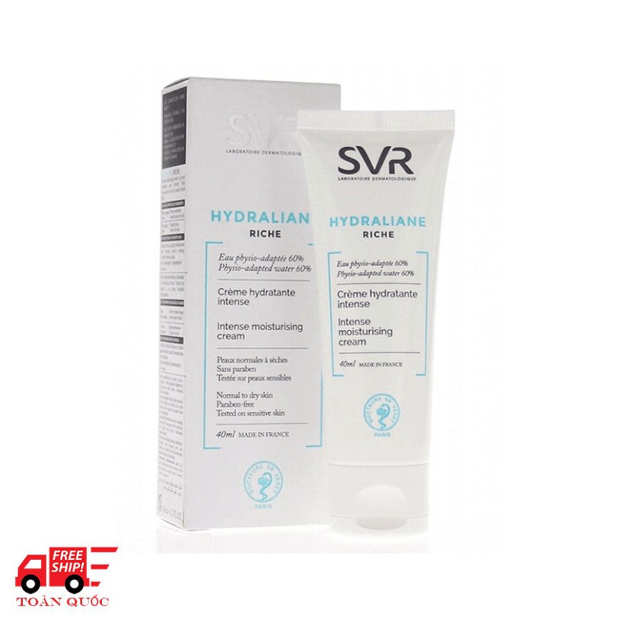 [CHÍNH HÃNG] SVR Kem Dưỡng Ẩm Dành Cho Da Khô Hydraliane Riche 40ml