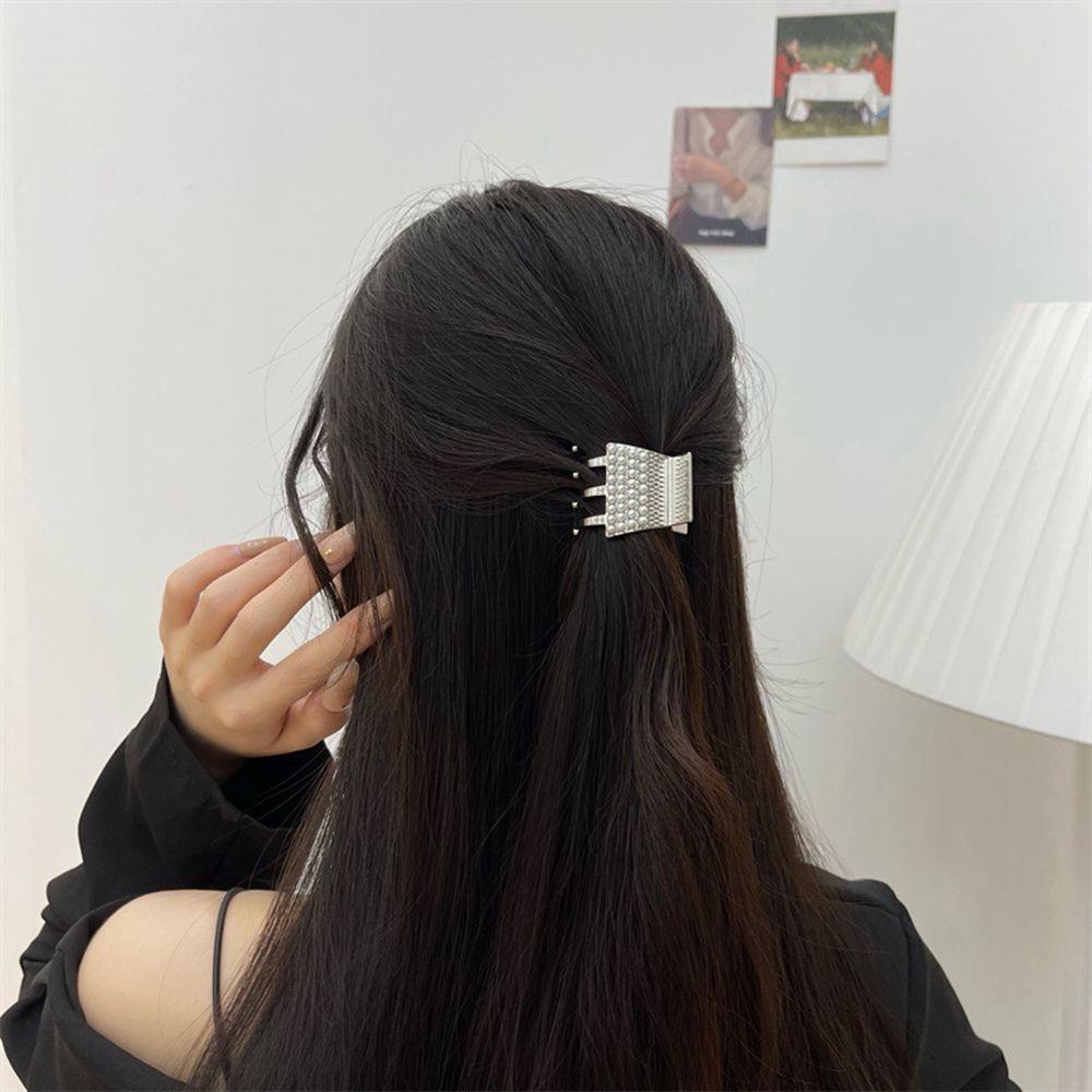 Kẹp Tóc Đuôi Ngựa Mini Màu Trơn Đơn Giản Phong Cách Hàn Quốc WMES15H