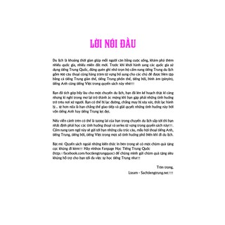 900 Câu Đàm Thoại Tiếng Trung Du Lịch