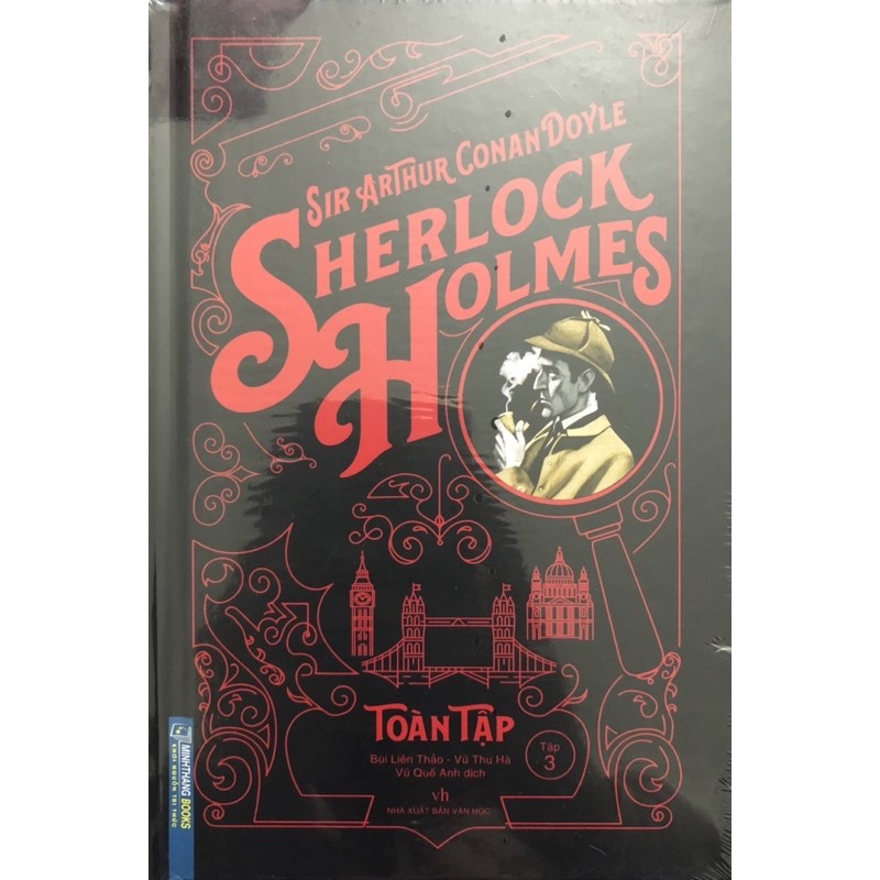 Sách - Trọn bộ Sherlock Holmes 3 tập ( Bìa cứng )