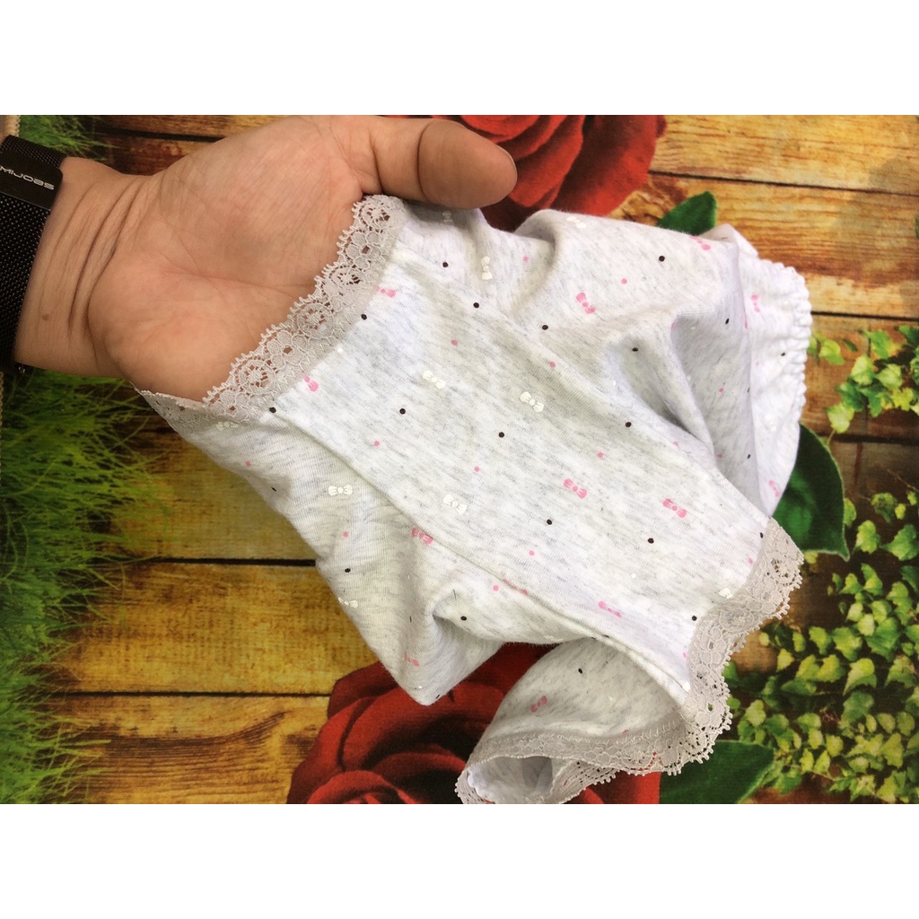 Quần chip đùi cotton cho bé gái - Quần chip cotton xuất Hàn cho cho bé