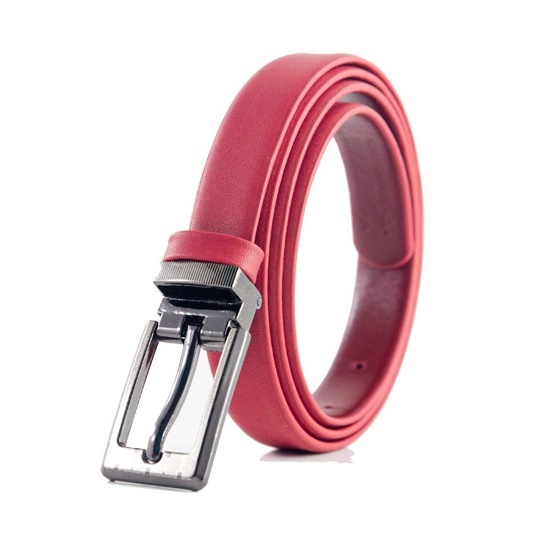 Thắt lưng nữ da bò nhiều loại màu đỏ HH5106-11-16-25-44