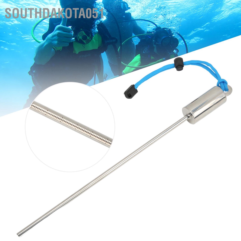 [Hàng Sẵn] TOOKE Gậy Lặn Cầm Tay Thanh con trỏ que lặn 30cm tạo tiếng ồn có dây buộc với quy mô Tiện Dụng【Southdakota051】