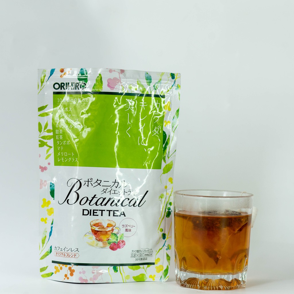 Trà thảo mộc Botanical Orihiro hỗ trợ thải độc, giảm cân túi 20 gói | BigBuy360 - bigbuy360.vn
