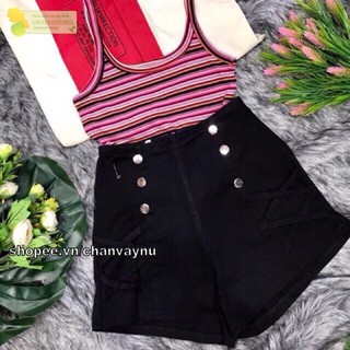 Quần short kaki nút X - (Siêu Hot)