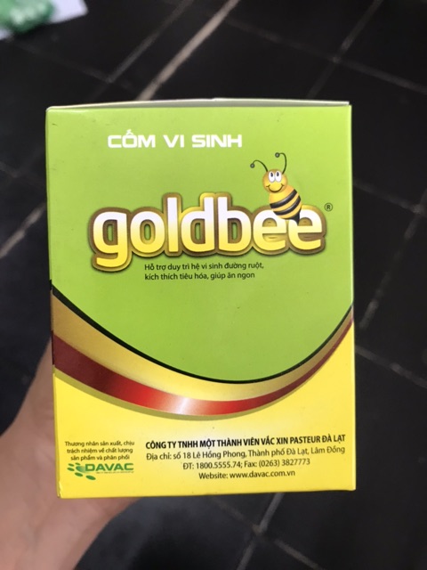 CỐM VI SINH GOLDBEE- Bổ sung lợi khuẩn, kích thích tiêu hoá