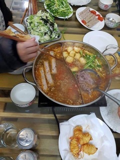 Nồi lẩu 2 ngăn