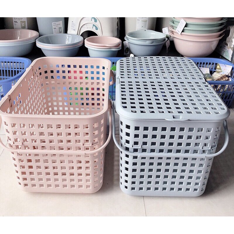 Làn Đi Sinh INOCHI - Giỏ Đựng Đồ Sơ Sinh Cho Bé. Nhựa Cao Cấp, Sản Xuất Theo Công Nghệ Nhật