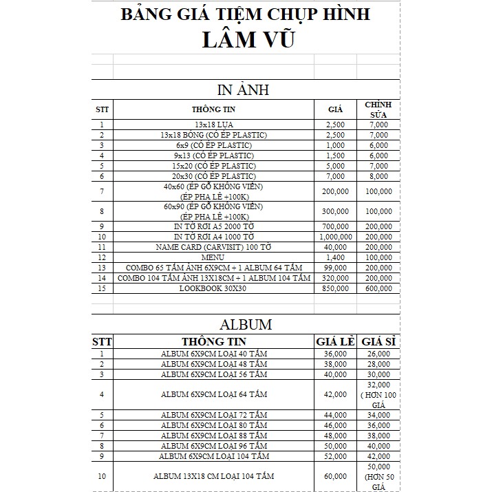 (Siêu Rẻ) Bộ 4 tấm ảnh Lụa 6x9 GIÁ CHỈ 4000đ | BigBuy360 - bigbuy360.vn