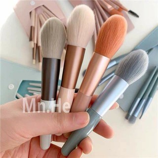 Set cọ trang điểm 8 món