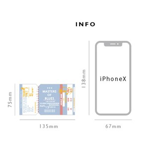 Giấy nhớ retro ticket