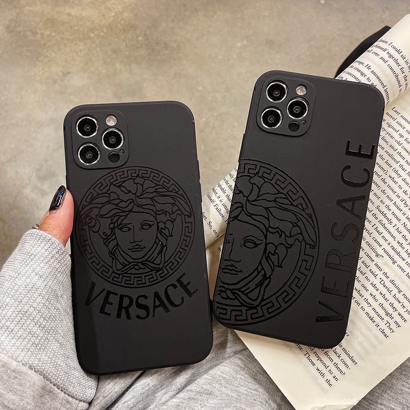 Ốp Lưng IPhone Cạnh Vuông Mẫu Họa Tiết Nổi, BVC Cho Ip6/6s/7plus/8plus/6plus/6splus/11/11pro//11promax/x-Sencase