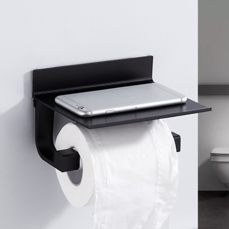 Giá Đỡ Cuộn Giấy Vệ Sinh Gắn Tường Đa Năng Chống Thấm Nước