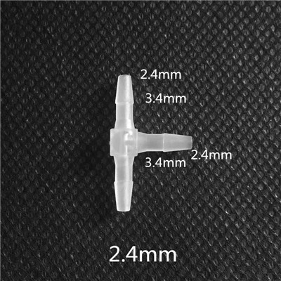 Đầu Nối Ống Nước Bằng Nhựa PP Hình Chữ T 1.6mm-15.8mm