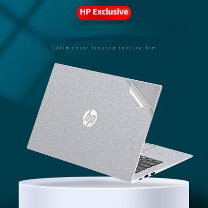 Miếng Dán Laptop HP Matte silver 3 Mặt Da HP Pavilion 14s-cf 14-dv 14-dy 14-ce 14S-CK 15s-fr 15s-dy 
