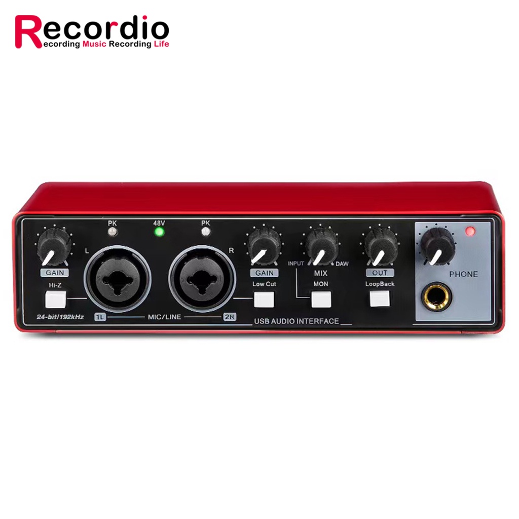 Thẻ Ghi Âm Giao Diện GAX-MD22 Cổng USB Chuyên Dụng Cho Đàn Guitar