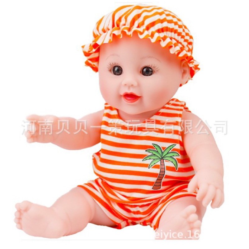 Búp Bê Nam 12 Ich  Slicon Mềm Baby Dolls