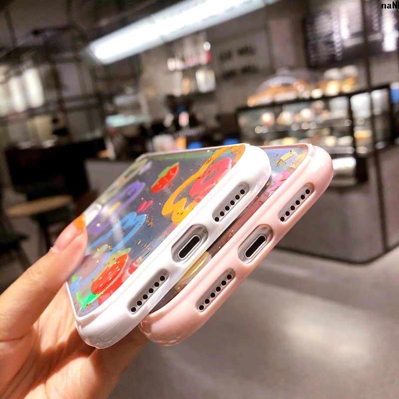 Ốp Điện Thoại Silicon Mềm In Hình Hoa Xinh Xắn Phong Cách Hàn Quốc Cho Iphone Xsmax / 7 + | BigBuy360 - bigbuy360.vn