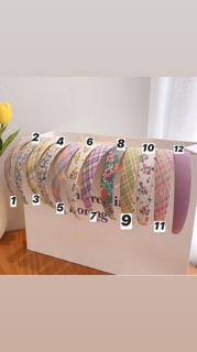 Headband, băng đô, bờm tóc xược tóc hot trend.
