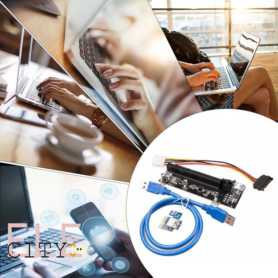 2 Cáp Mở Rộng 4pin Pcie 1x Sang 16x Cho Card Đồ Họa | BigBuy360 - bigbuy360.vn