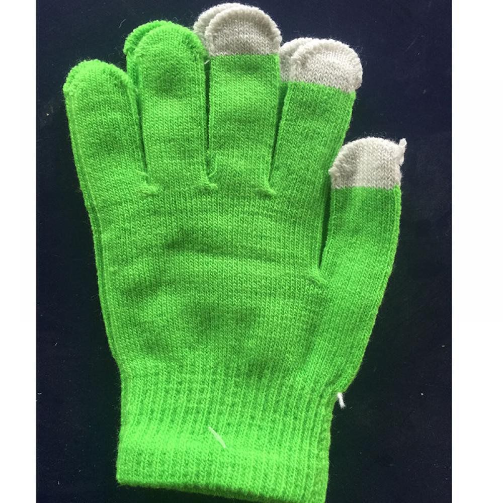 Găng tay cảm ứng cực ấm áp với chất liệu len dệt kim