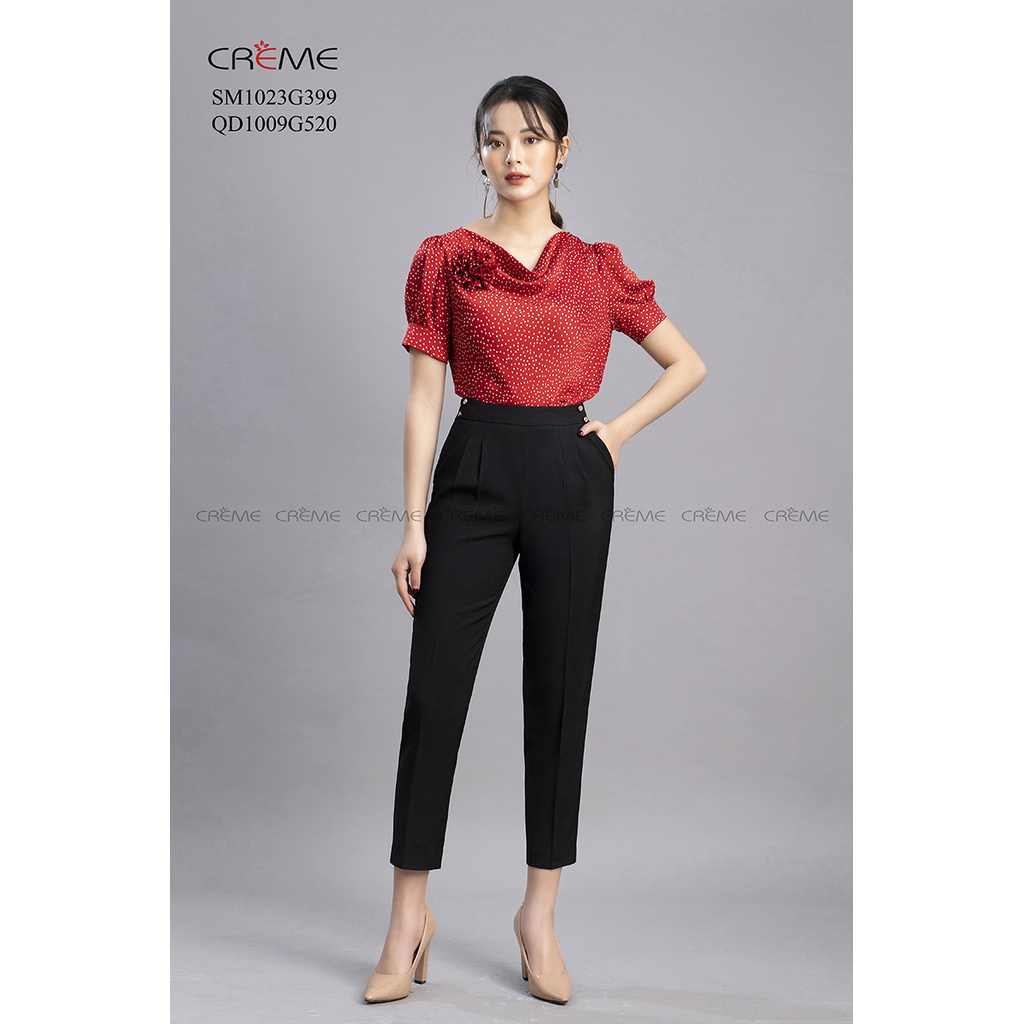 Quần tây tôn dáng siêu sang QD1009 CREME | BigBuy360 - bigbuy360.vn