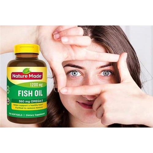 [Flash Sale]FISH OIL - VIÊN UỐNG DẦU CÁ CỦA MỸ 1200MG - 200 VIÊN - THCV