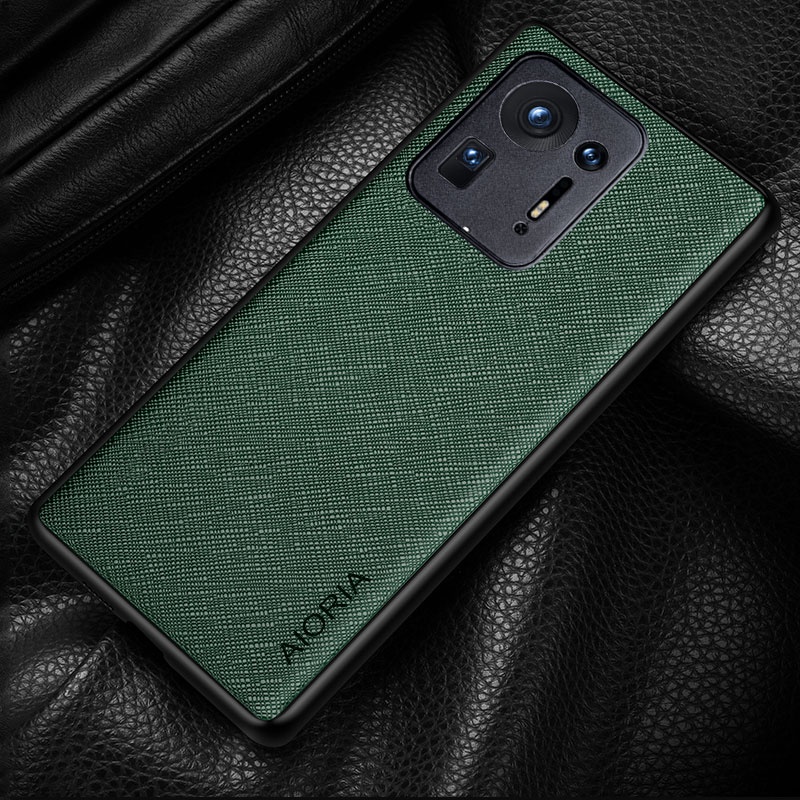 Ốp Điện Thoại Da Viền TPU Chất Lượng Cao Cho Xiaomi Mi Mix 4 Mix4 5G