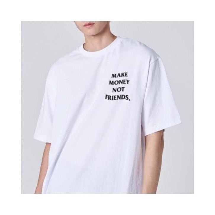 Áo phông NOT FRIENS [FREESHIP] Áo phông cotton chất đẹp mát, áo unisex, áo phông trắng đen các kiểu