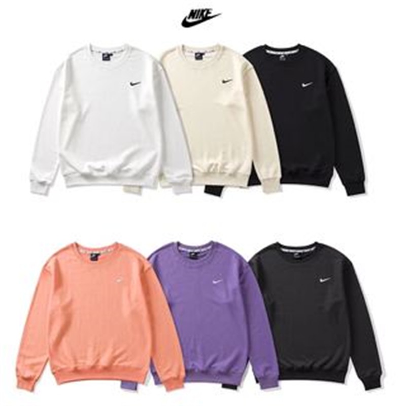 Wholesale Price NK Couples Small Hook Embroidery Pullover Sweatshirts Long Sleeve All-match Coat Unisex