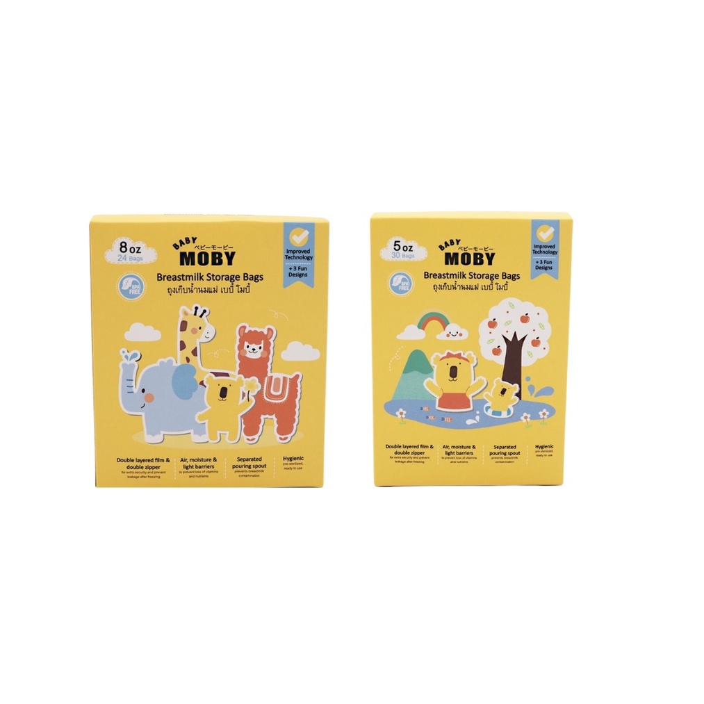 Túi trữ sữa Baby Moby Thái Lan ( 150ml - 240ml )