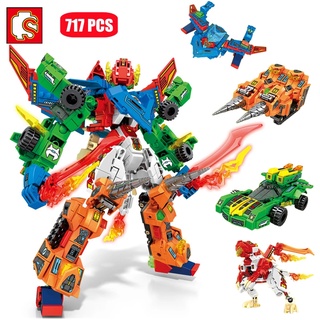 Bộ đồ chơi lắp ráp robot chiến đấu- lego lắp ghép 103292-103295
