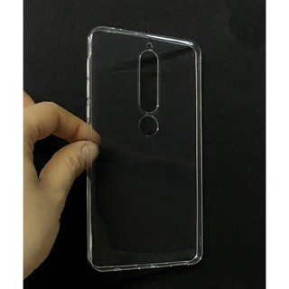 Ốp Lưng dẻo Nokia 6.1 / Nokia 6 New 2018 / Nokia 6 Mới 2018 / Nokia 6 2018 trong suốt