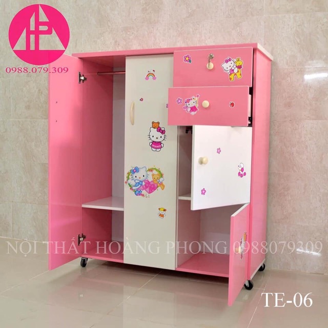 Tủ nhựa đài loan 5 hộc 2 cánh 125-105-45cm | BigBuy360 - bigbuy360.vn