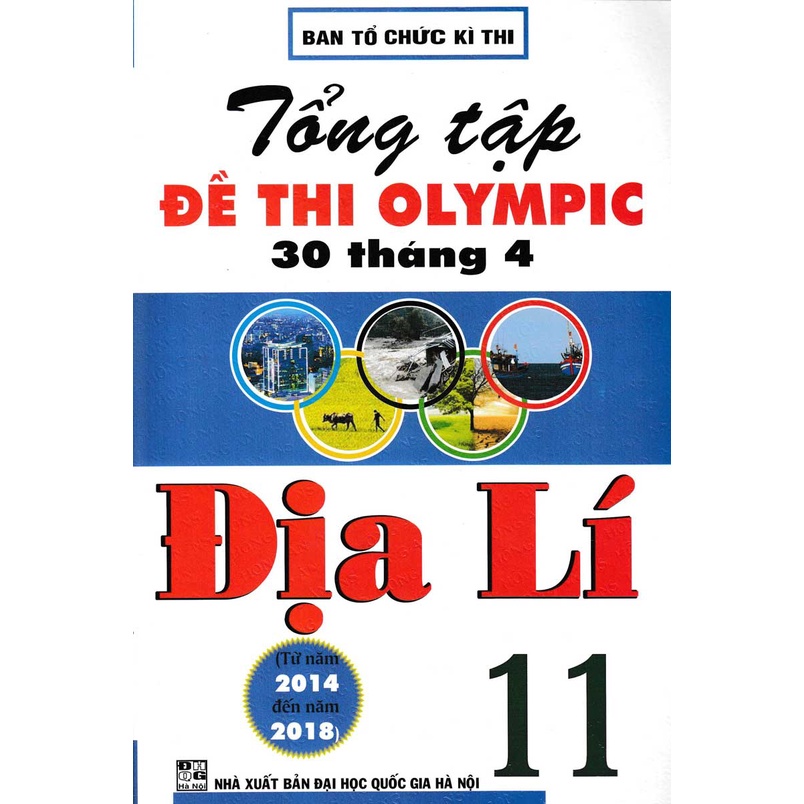 Sách - Combo Tuyển Tập 25 Năm Đề Thi Olympic 30 Tháng 4 + Tổng Tập Đề Thi Olympic 30 Tháng 4 Môn Địa Lí Lớp 10 + 11