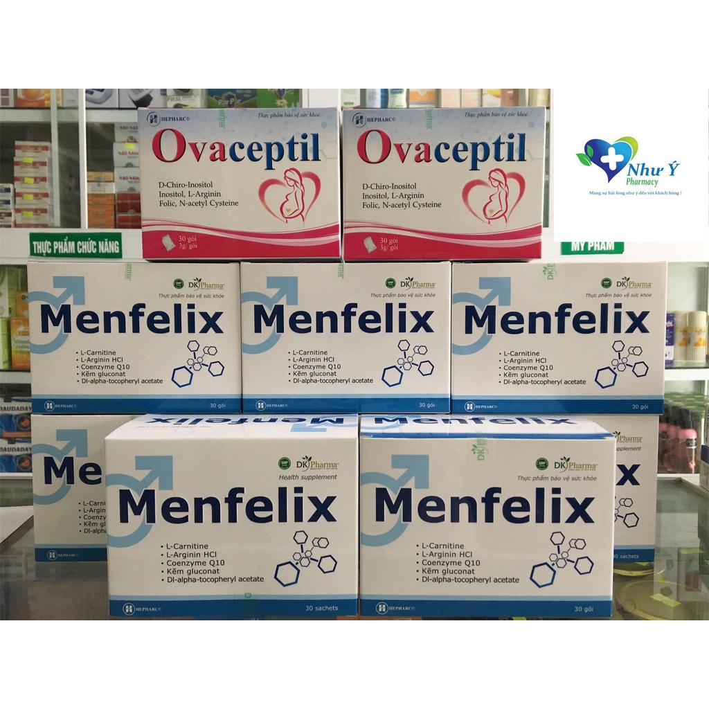 Menfelix Dành Cho Phái Mạnh Bổ Tinh Trùng Giảm Dị Dạng Hiệu Quả