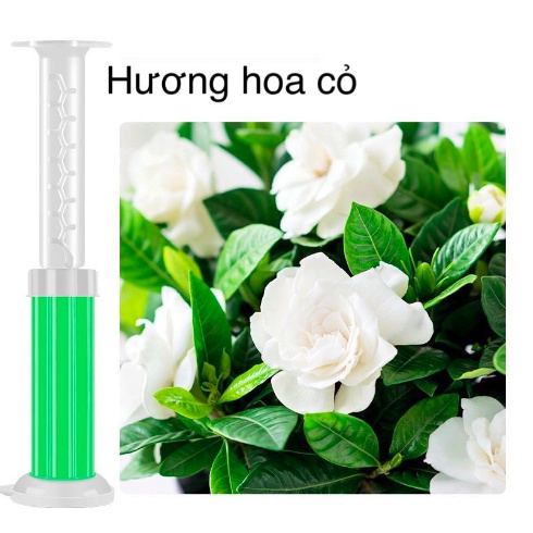 Gel khử mùi bồn cầu, gel thơm khử trùng bồn cầu dạng thạch hình bông hoa với 7 mùi thơm cho toilet
