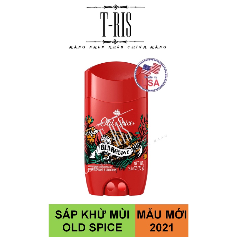 [USA] Sáp khử mùi Old Spice 73g ( Sáp ruột trắng- Khử mùi ngăn tiết mồ hôi)-Khử mùi hiệu quả- Nhập khẩu chính hãng Mỹ